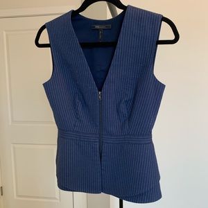 BCBG structured suit vest